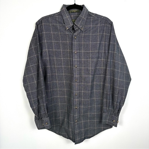 Orvis Other - ORVIS Signature Collection Cotton Wool Medium Houndstooth Button Down Shirt